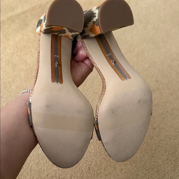 Sam Edelman Multicolor Block Heel Sandals - Picture 4 of 6